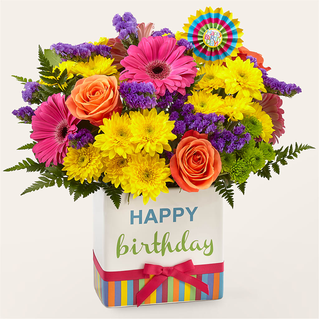 Birthday Brights Bouquet – ANITA'S FLOWERS AND ICE CREAM LLC, Passaic NJ