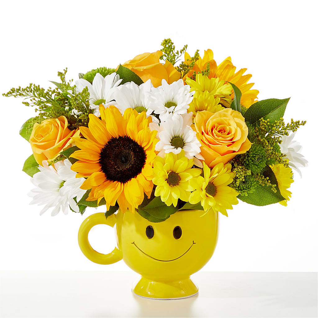 Be Happy Bouquet – ANITA'S FLOWERS AND ICE CREAM LLC, Passaic NJ
