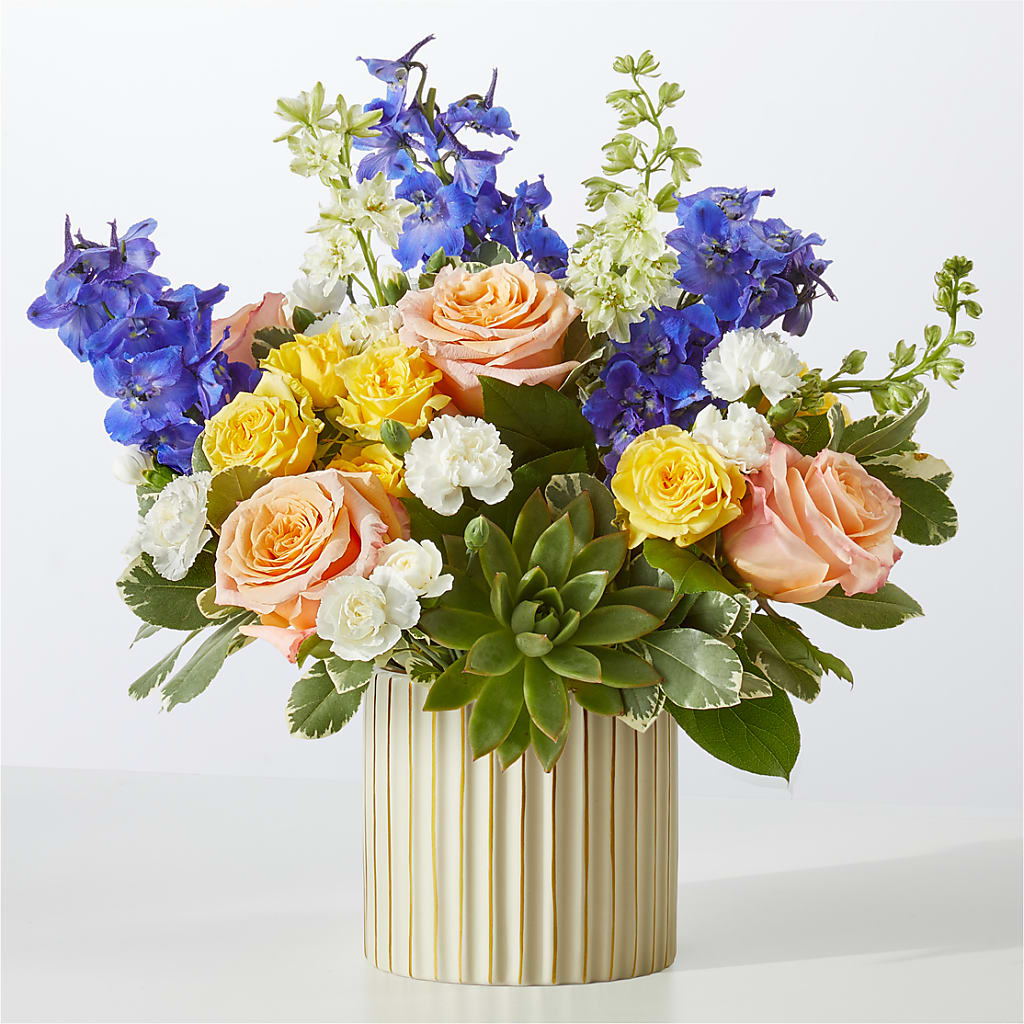 Cobalt Reverie Bouquet – ANITA'S FLOWERS AND ICE CREAM LLC, Passaic NJ