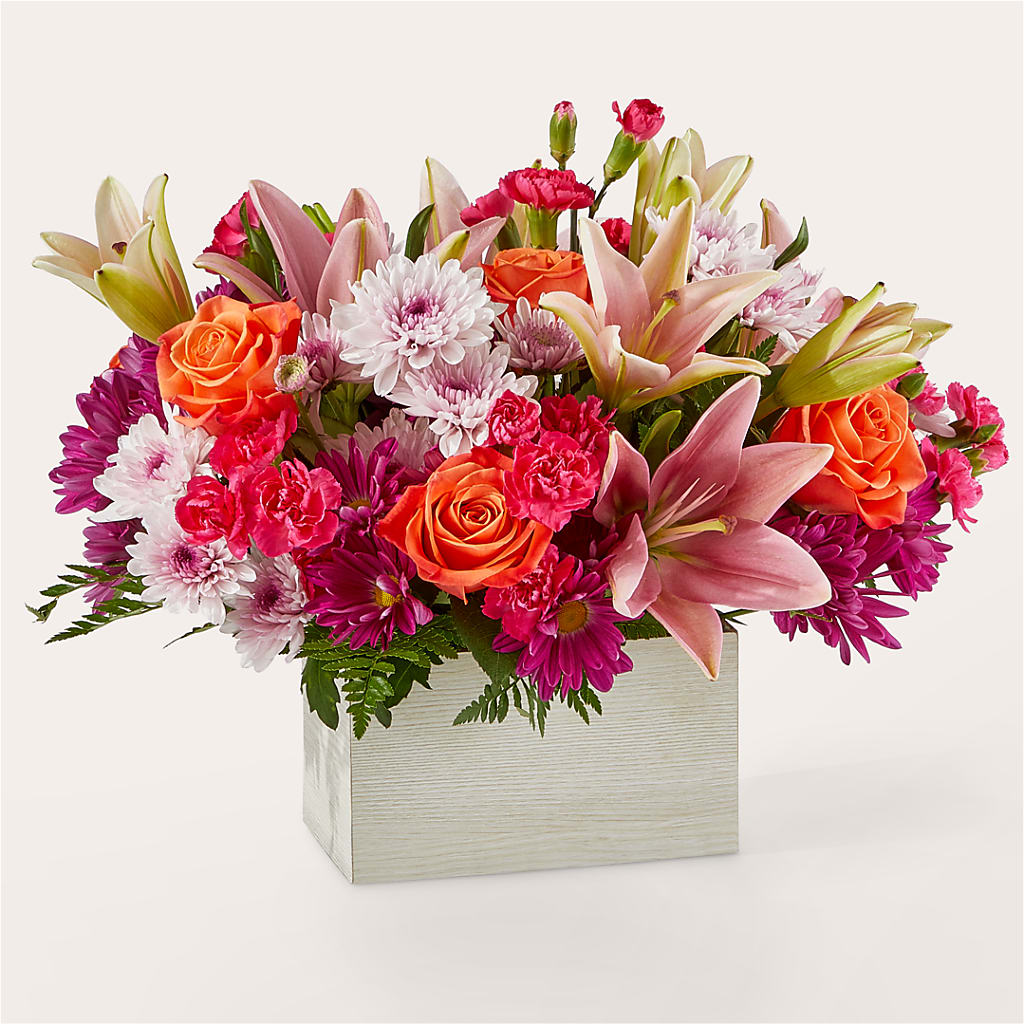 Light of My Life Box Bouquet – ANITA'S FLOWERS AND ICE CREAM LLC, Passaic NJ