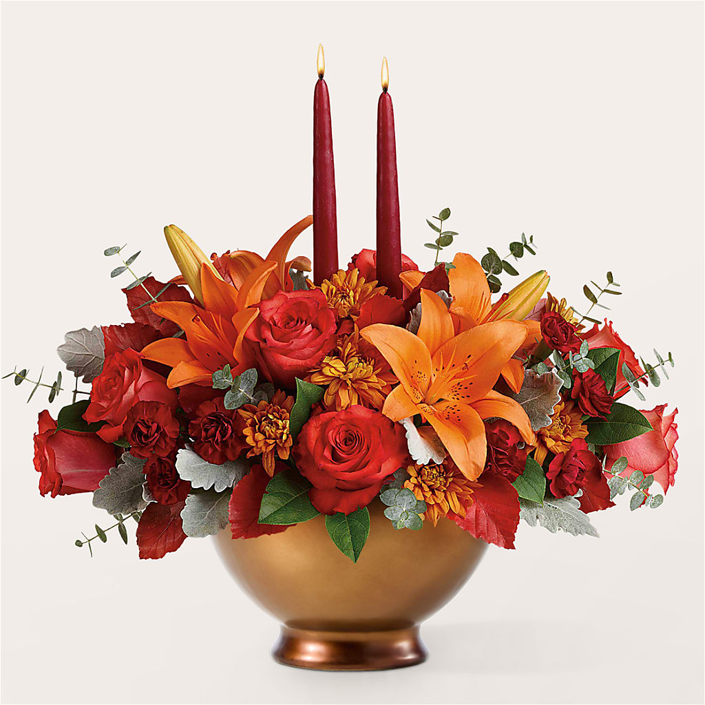 Fruits of Fall Centerpiece – ANITA'S FLOWERS AND ICE CREAM LLC, Passaic NJ