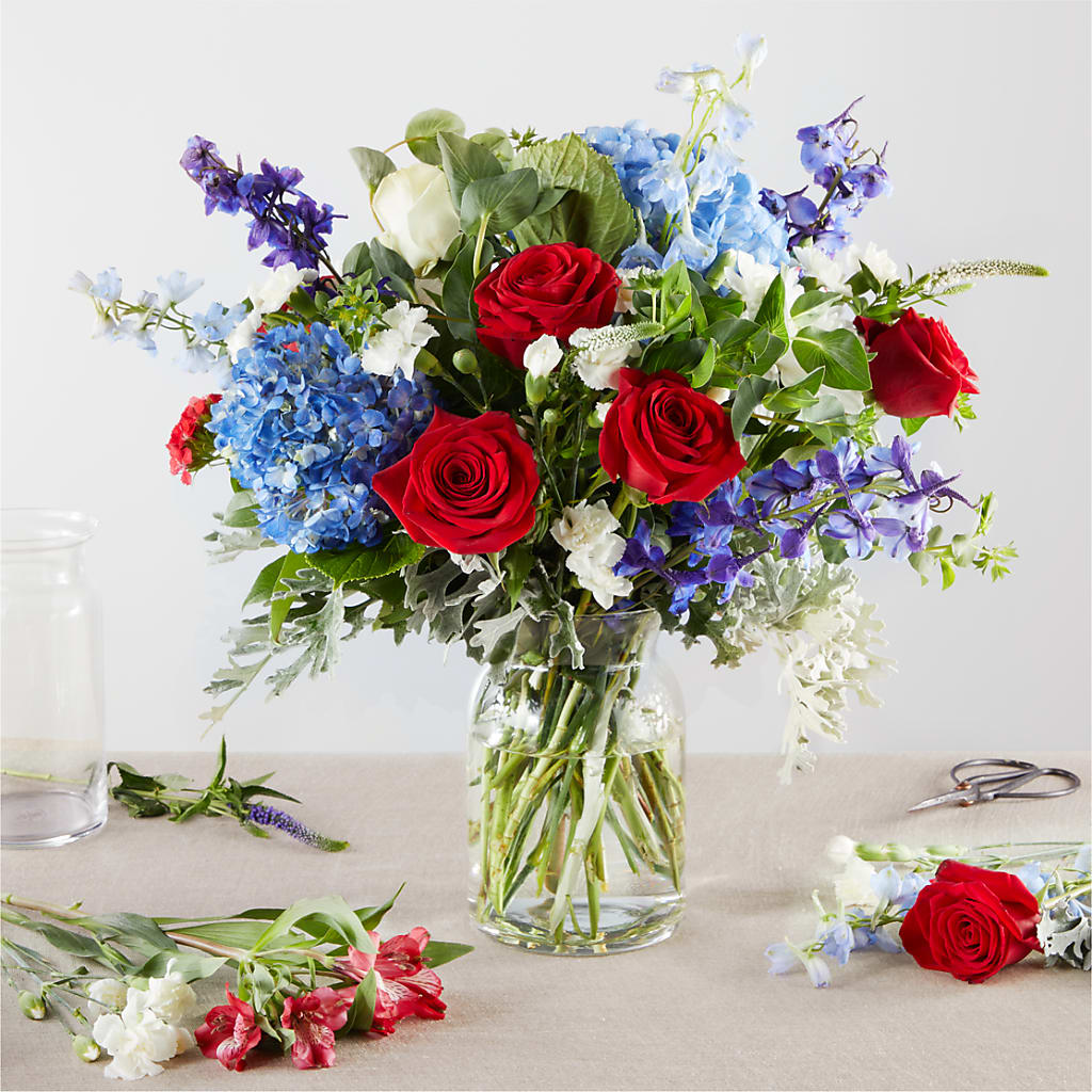 Star Spangled - A Florist Original – ANITA'S FLOWERS AND ICE CREAM LLC, Passaic NJ
