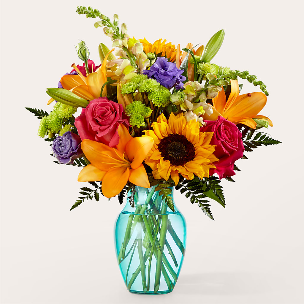 Double Rainbow Bouquet – ANITA'S FLOWERS AND ICE CREAM LLC, Passaic NJ