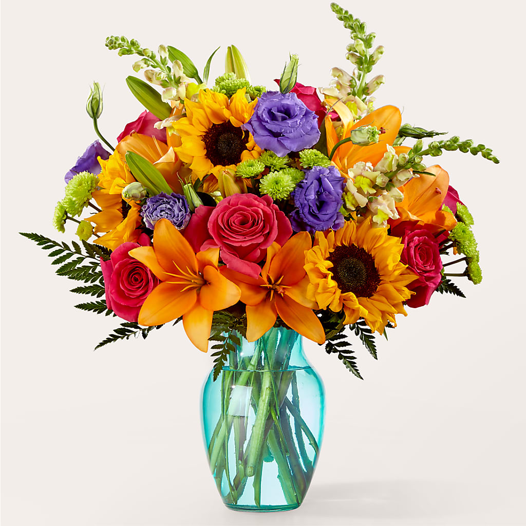 Double Rainbow Bouquet – ANITA'S FLOWERS AND ICE CREAM LLC, Passaic NJ