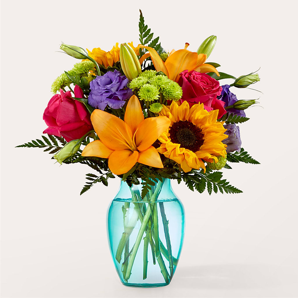 Double Rainbow Bouquet – ANITA'S FLOWERS AND ICE CREAM LLC, Passaic NJ