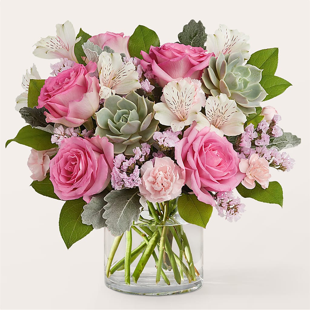Dusty Rose Bouquet – ANITA'S FLOWERS AND ICE CREAM LLC, Passaic NJ