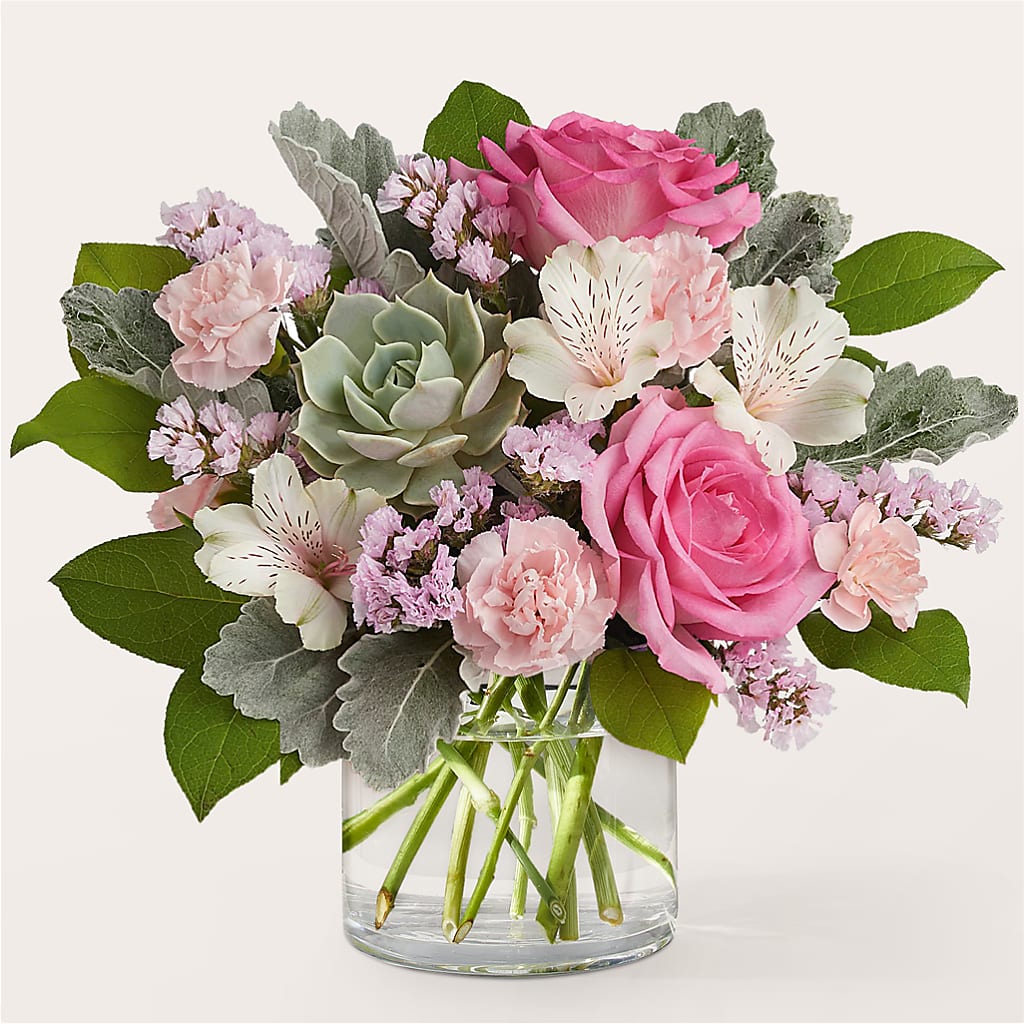 Dusty Rose Bouquet – ANITA'S FLOWERS AND ICE CREAM LLC, Passaic NJ
