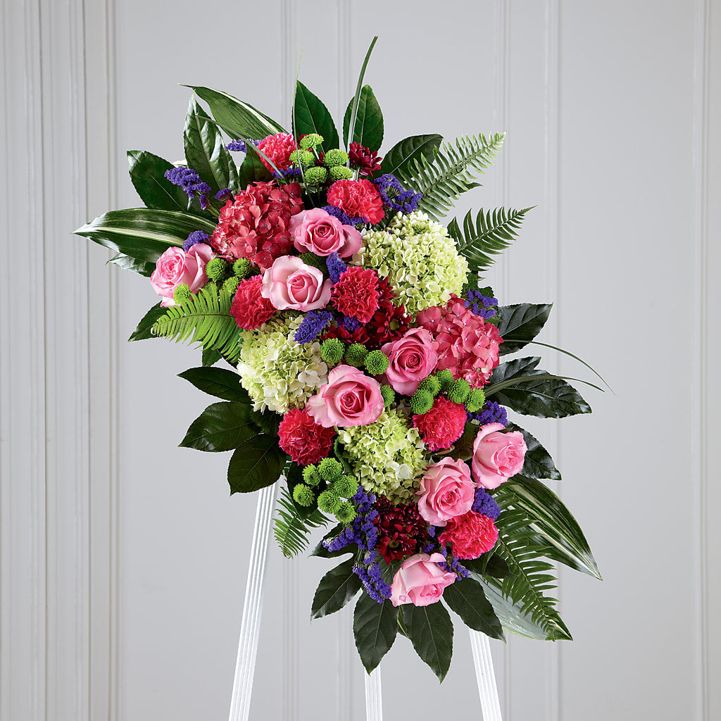 Refreshing Mix Standing Spray – ANITA'S FLOWERS AND ICE CREAM LLC, Passaic NJ