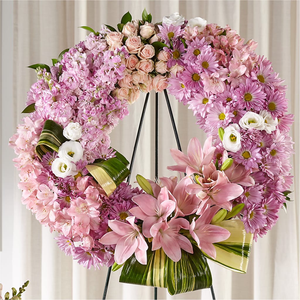 Gift of Warmth Wreath – ANITA'S FLOWERS AND ICE CREAM LLC, Passaic NJ