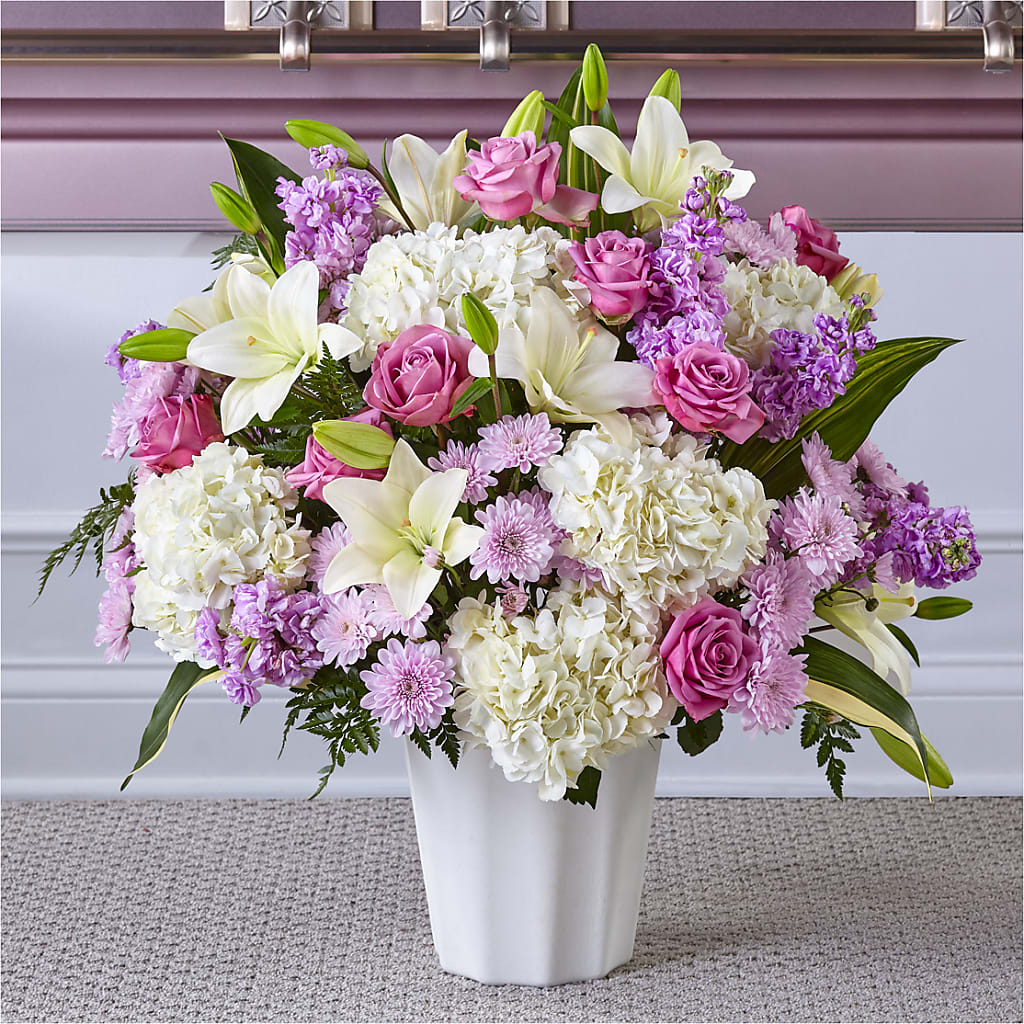 Heaven Sent Floor Basket – ANITA'S FLOWERS AND ICE CREAM LLC, Passaic NJ