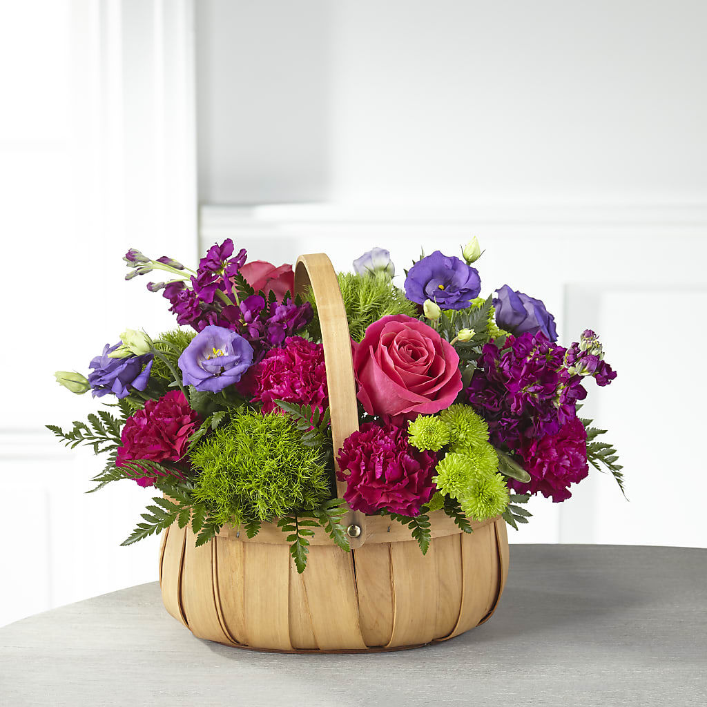 Serene Sanctuary Basket – ANITA'S FLOWERS AND ICE CREAM LLC, Passaic NJ