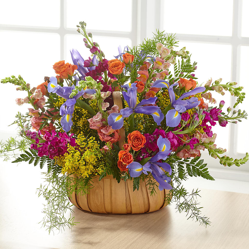 Garden of Life Basket – ANITA'S FLOWERS AND ICE CREAM LLC, Passaic NJ