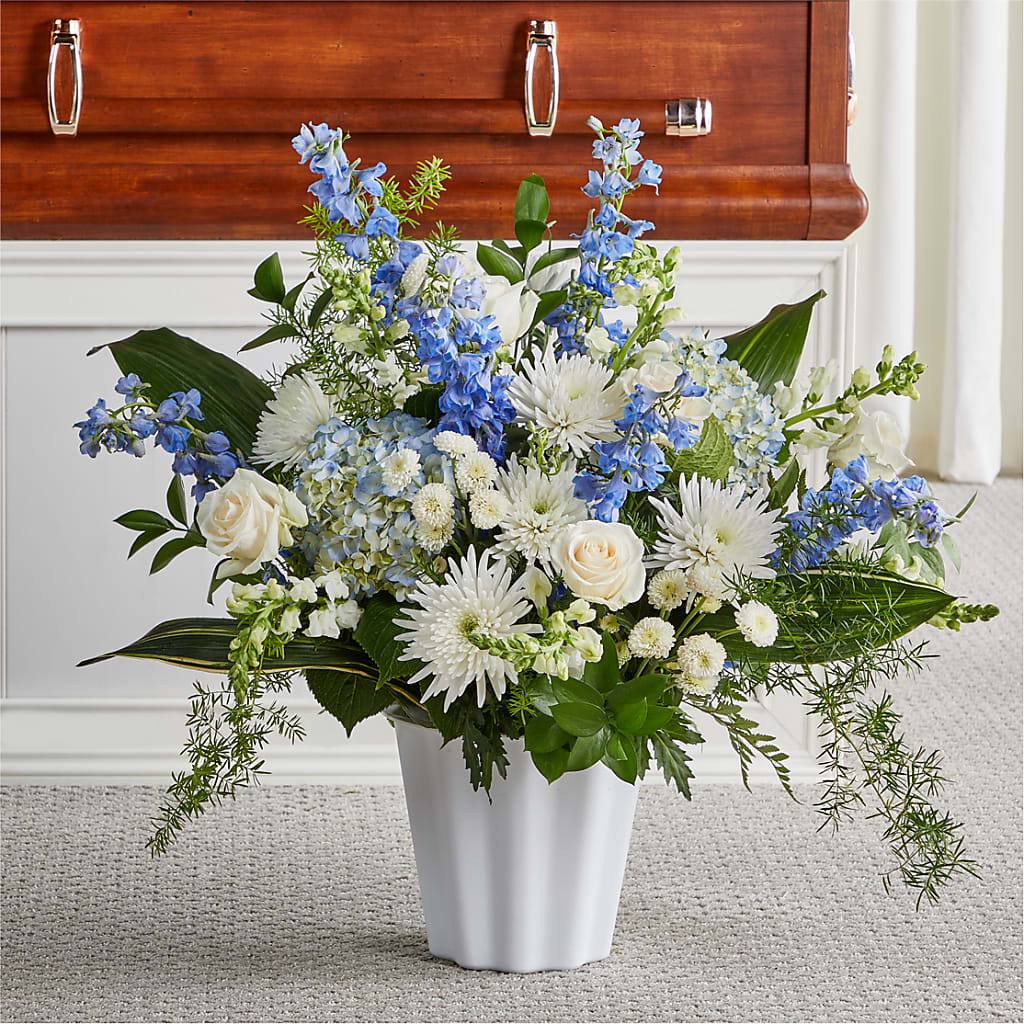 Everlasting Memories Floor Basket – ANITA'S FLOWERS AND ICE CREAM LLC, Passaic NJ