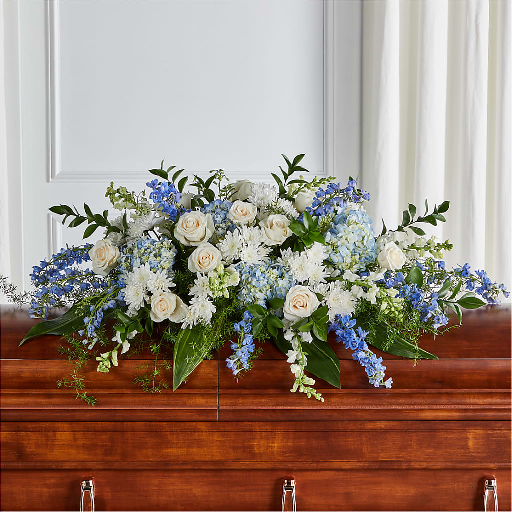 Timeless Essence Casket Spray – ANITA'S FLOWERS AND ICE CREAM LLC, Passaic NJ