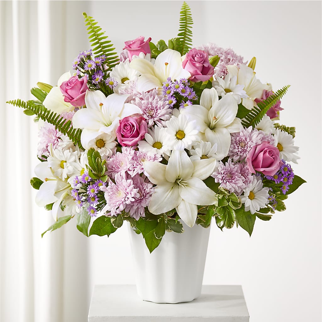 Warmest Thoughts Tabletop Basket – ANITA'S FLOWERS AND ICE CREAM LLC, Passaic NJ
