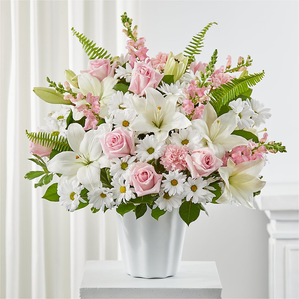 Soft Touch Tabletop Basket – ANITA'S FLOWERS AND ICE CREAM LLC, Passaic NJ