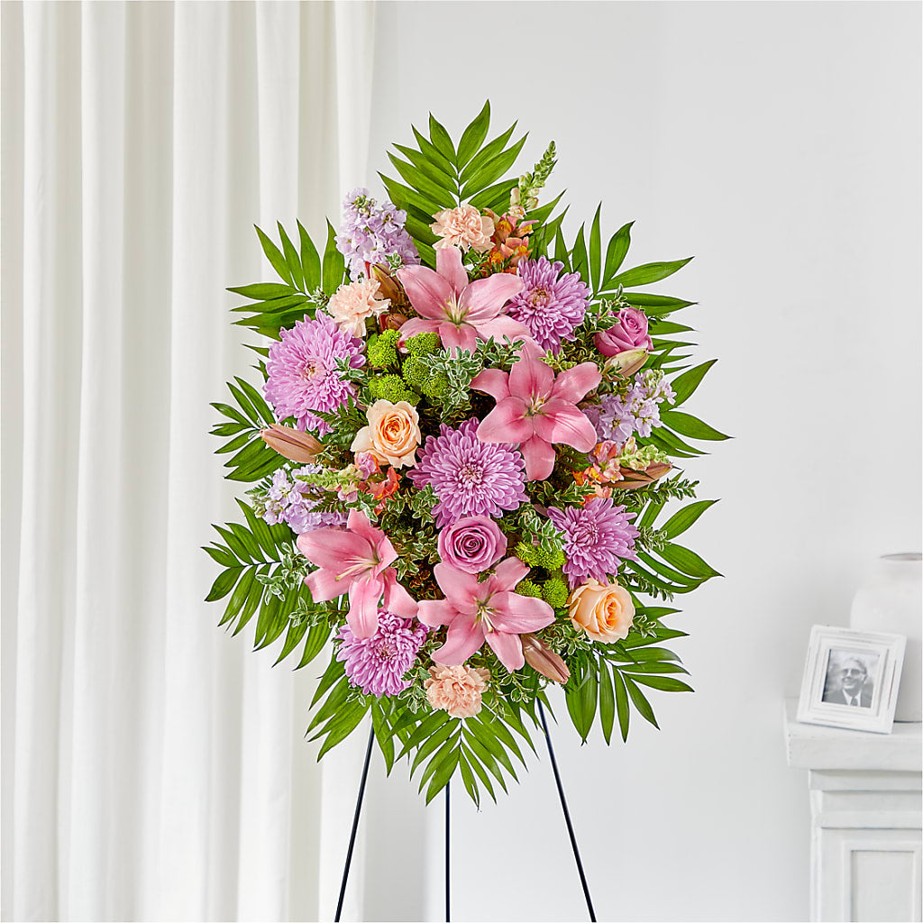 Love & Light Standing Spray – ANITA'S FLOWERS AND ICE CREAM LLC, Passaic NJ