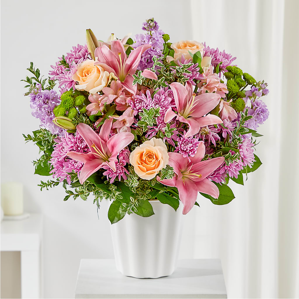 Supportive Embrace Tabletop Basket – ANITA'S FLOWERS AND ICE CREAM LLC, Passaic NJ