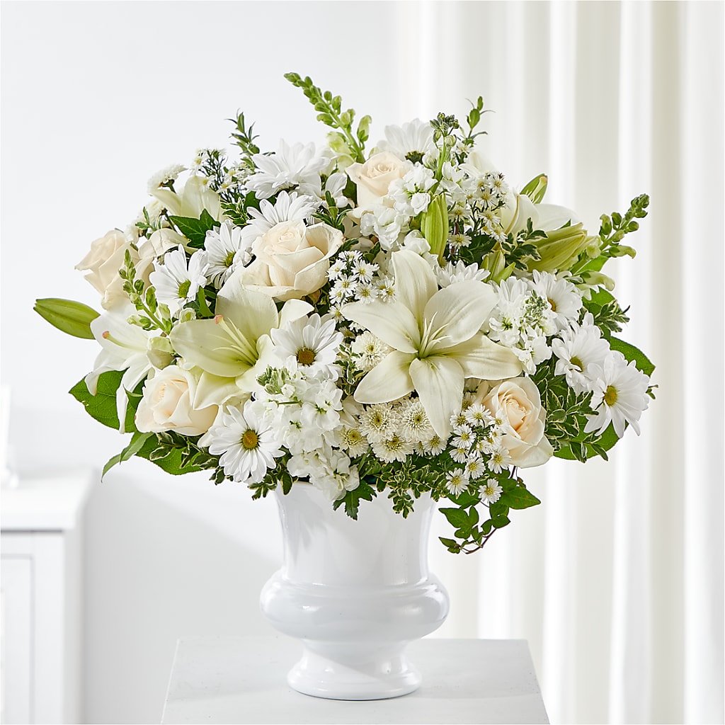 Uplifting Urn Arrangement – ANITA'S FLOWERS AND ICE CREAM LLC, Passaic NJ