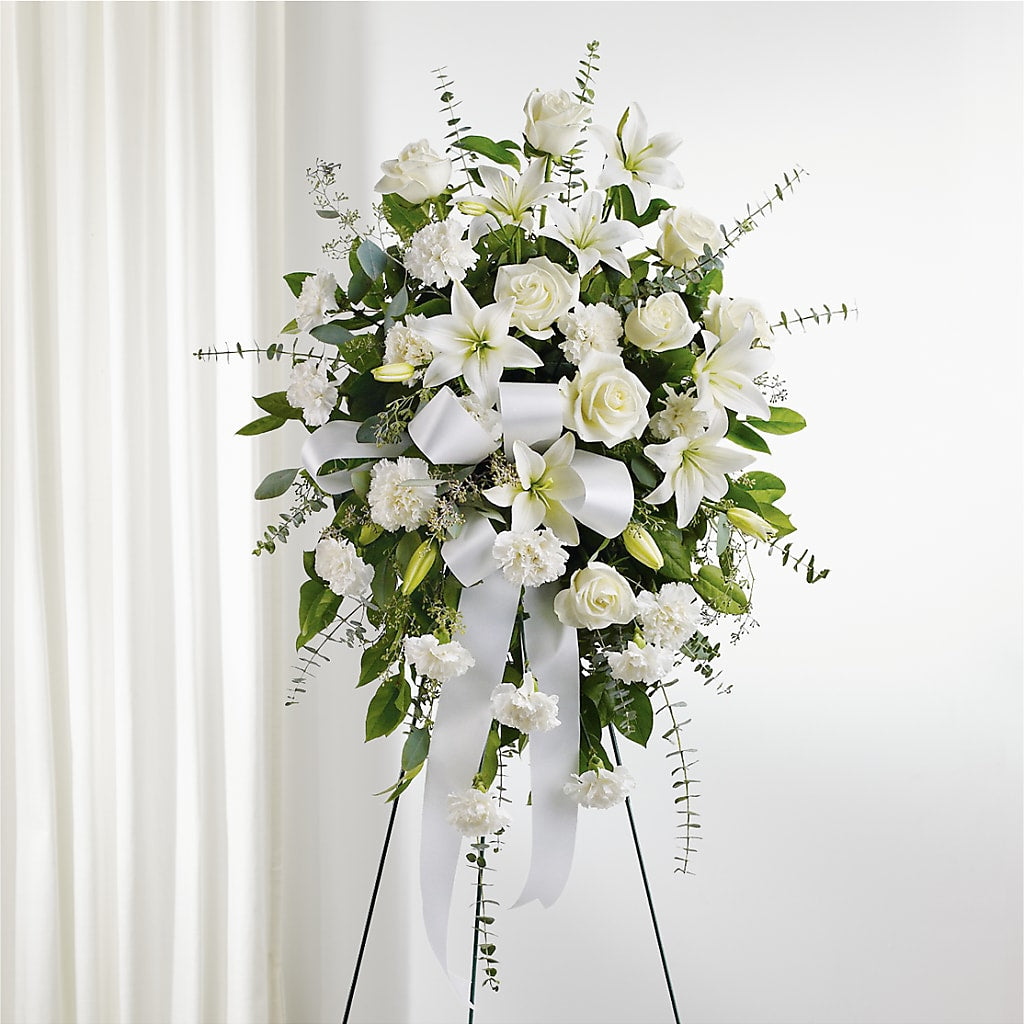 With Care Standing Spray – ANITA'S FLOWERS AND ICE CREAM LLC, Passaic NJ