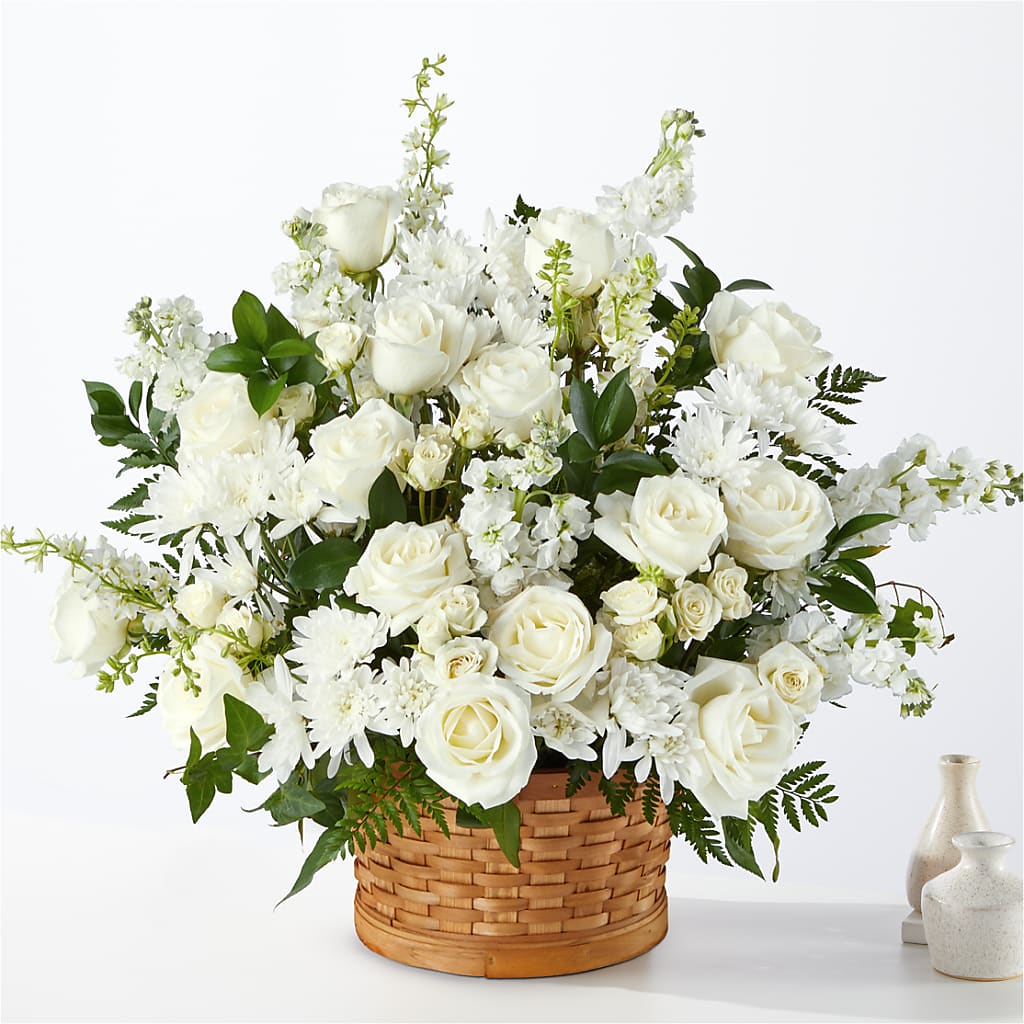 Heartfelt Condolences Arrangement – ANITA'S FLOWERS AND ICE CREAM LLC, Passaic NJ