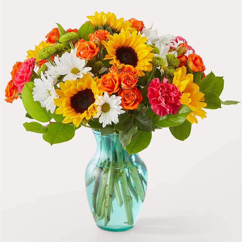 Sun-drenched Blooms Bouquet – ANITA'S FLOWERS AND ICE CREAM LLC, Passaic NJ