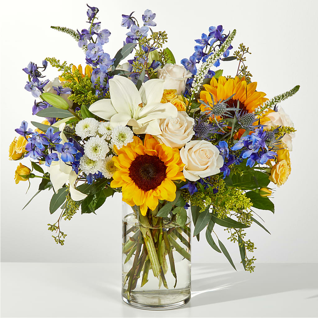 Wonderfully Sunny Bouquet – ANITA'S FLOWERS AND ICE CREAM LLC, Passaic NJ