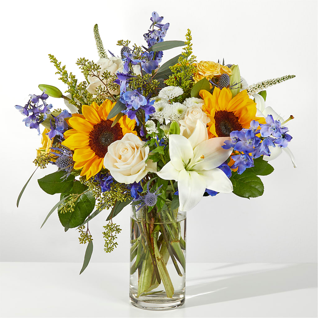 Wonderfully Sunny Bouquet – ANITA'S FLOWERS AND ICE CREAM LLC, Passaic NJ