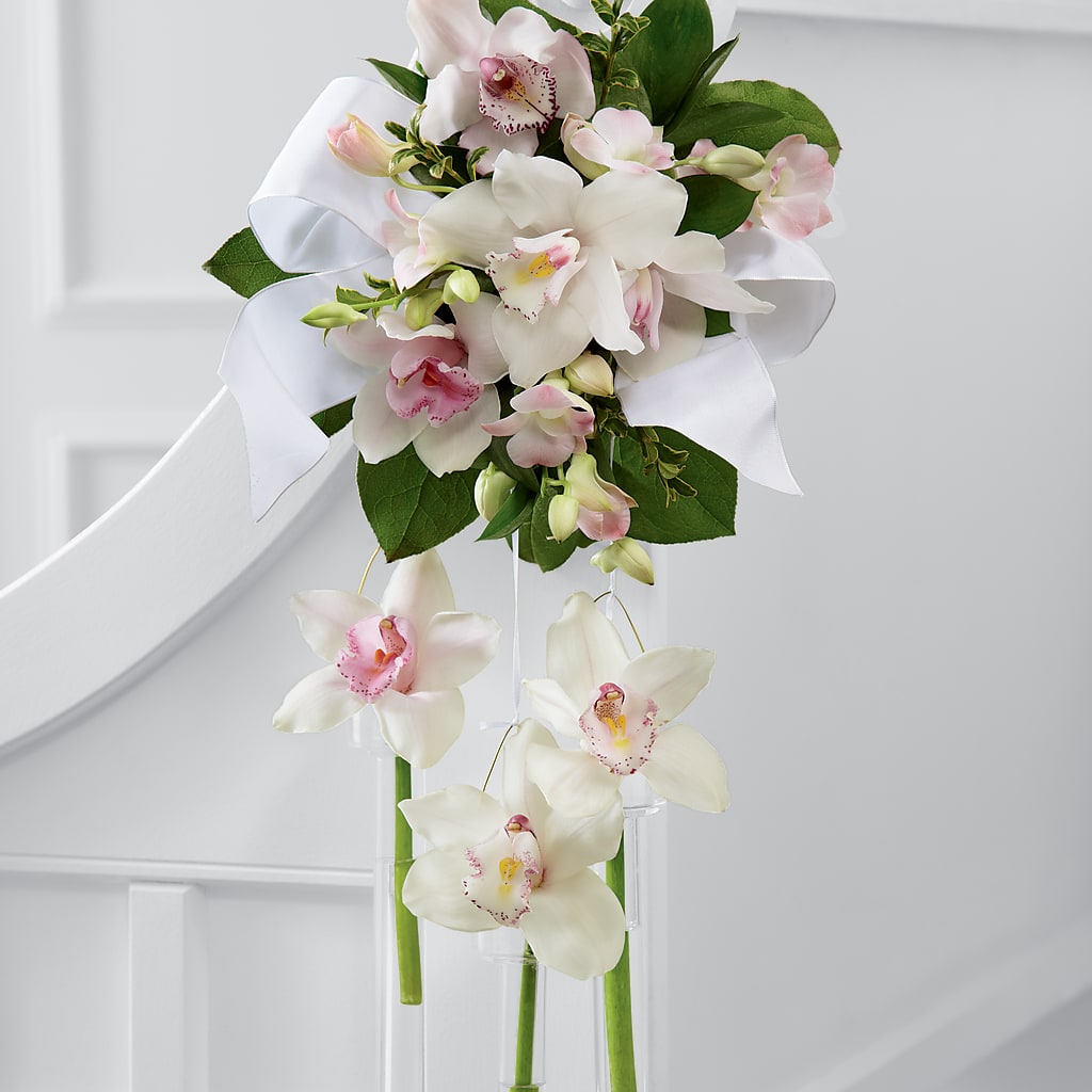 Perfect Entrance Pew Arrangement – ANITA'S FLOWERS AND ICE CREAM LLC, Passaic NJ
