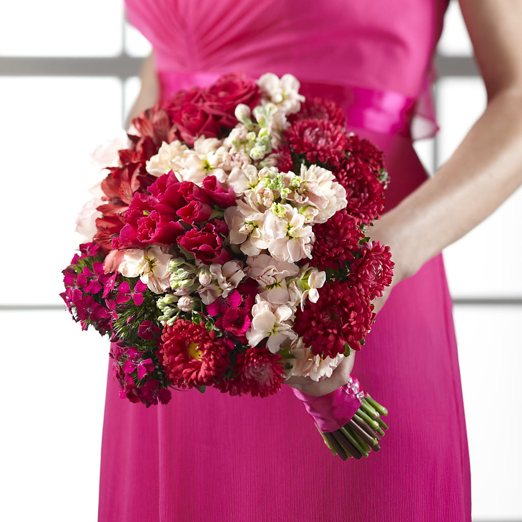 Pink Effervescence Bouquet – ANITA'S FLOWERS AND ICE CREAM LLC, Passaic NJ