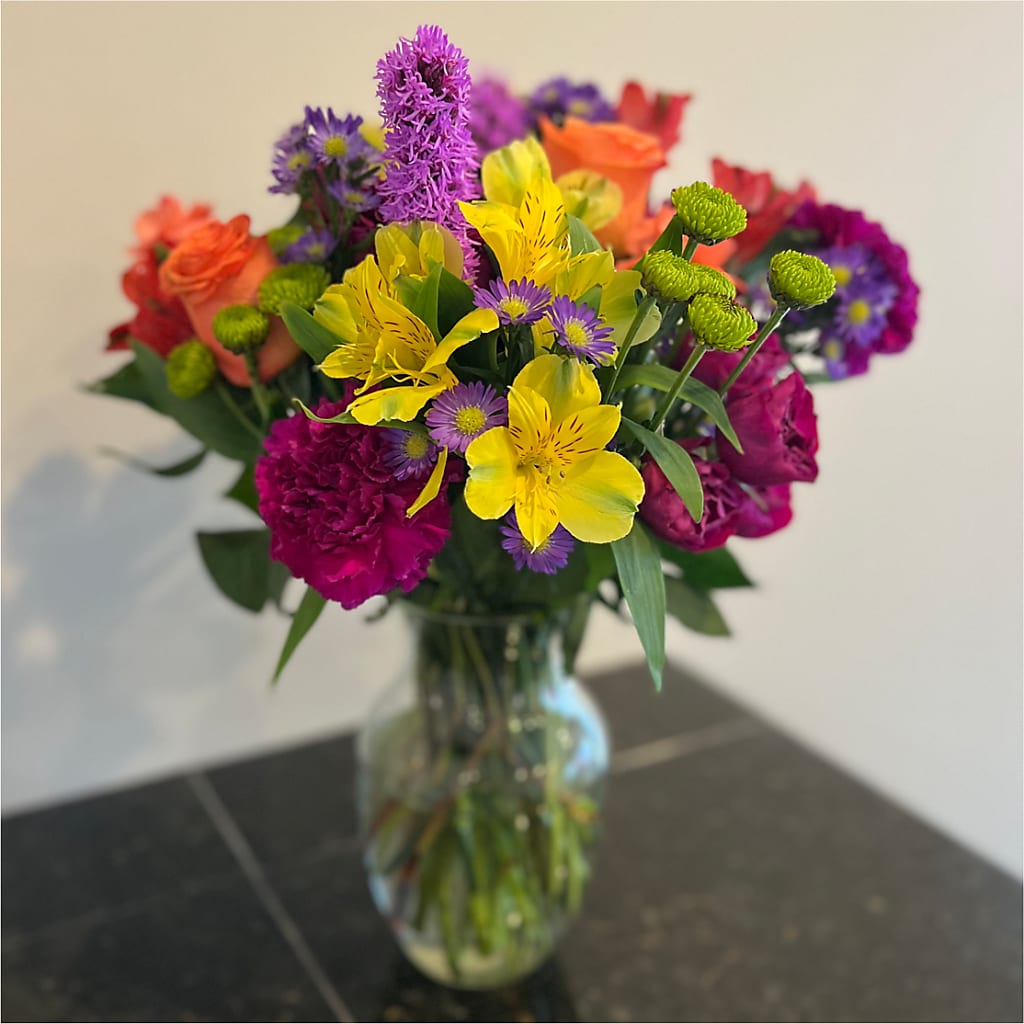 Bold & Bright – A Florist Original – ANITA'S FLOWERS AND ICE CREAM LLC, Passaic NJ