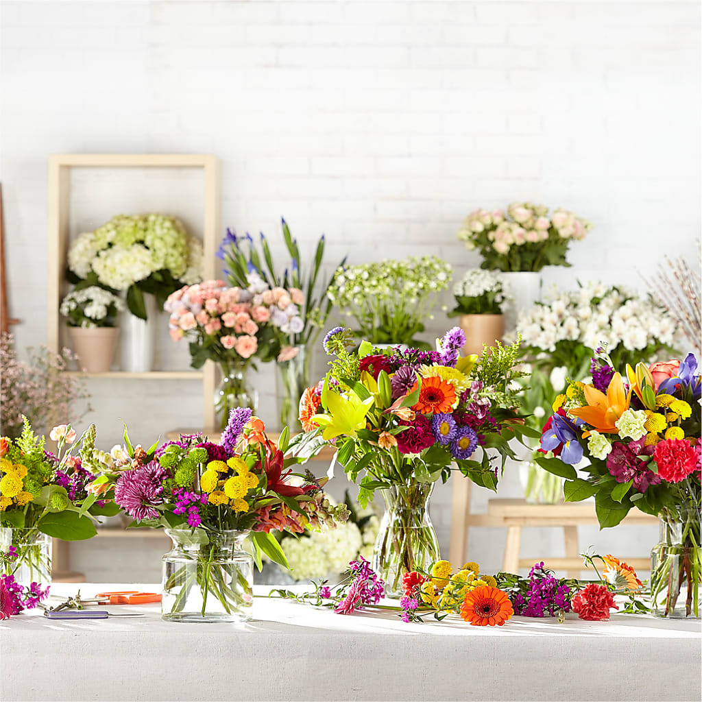 Bold & Bright – A Florist Original – ANITA'S FLOWERS AND ICE CREAM LLC, Passaic NJ