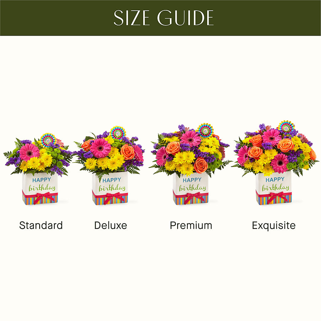 Birthday Brights Bouquet – ANITA'S FLOWERS AND ICE CREAM LLC, Passaic NJ