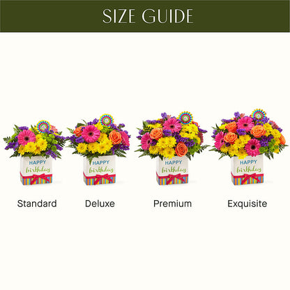 Birthday Brights Bouquet – ANITA'S FLOWERS AND ICE CREAM LLC, Passaic NJ