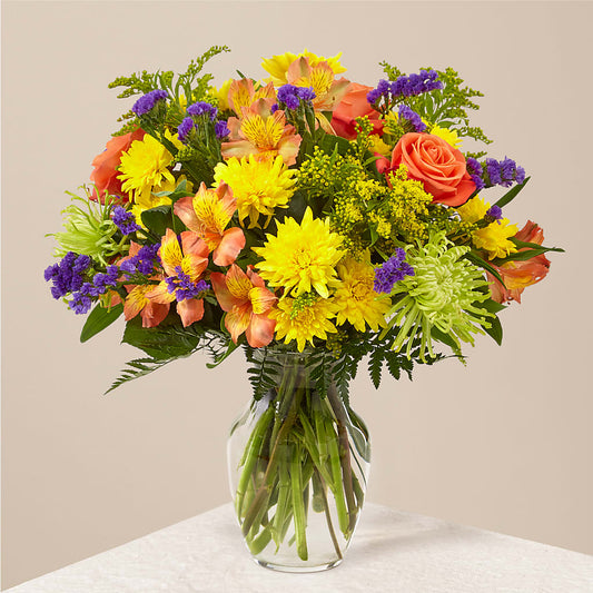 Marmalade Skies Bouquet – ANITA'S FLOWERS AND ICE CREAM LLC, Passaic NJ