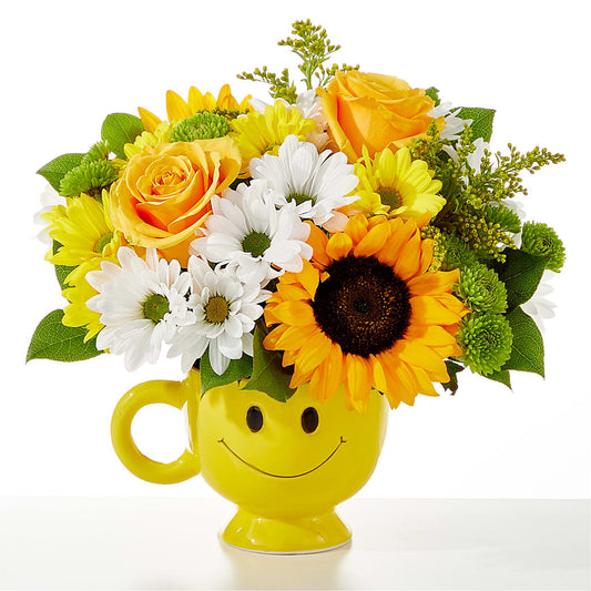 Be Happy Bouquet – ANITA'S FLOWERS AND ICE CREAM LLC, Passaic NJ