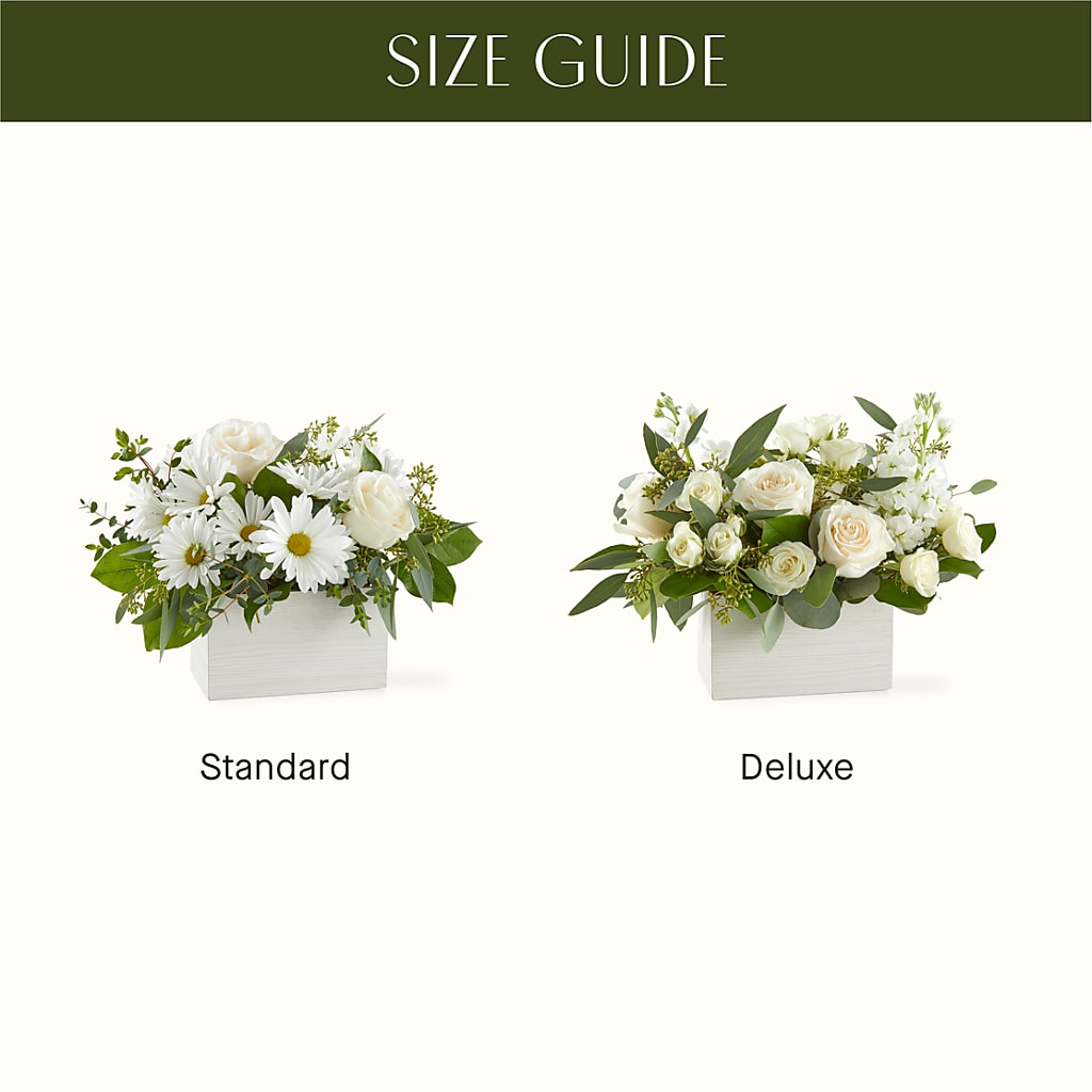 Fresh Linen Box Bouquet – ANITA'S FLOWERS AND ICE CREAM LLC, Passaic NJ