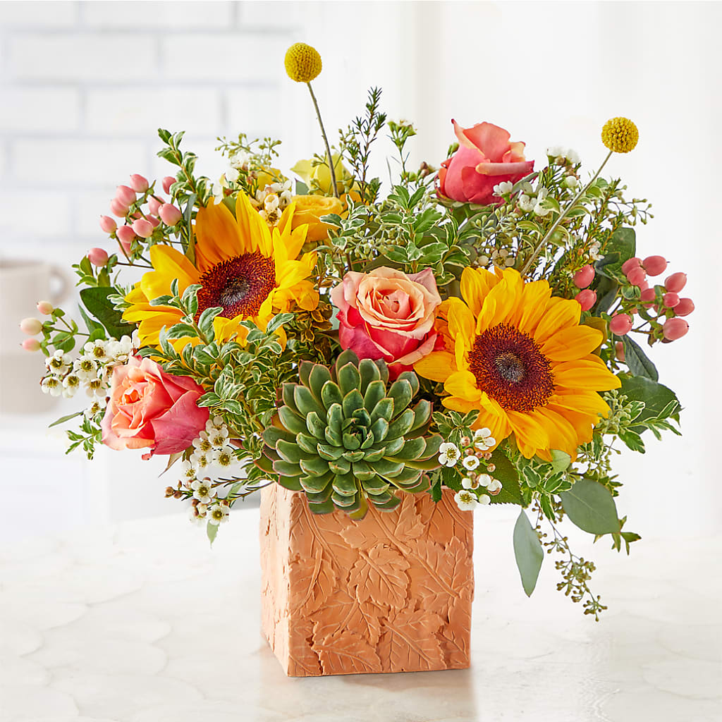 Sunflower Season Bouquet – ANITA'S FLOWERS AND ICE CREAM LLC, Passaic NJ