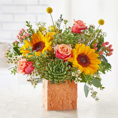 Sunflower Season Bouquet – ANITA'S FLOWERS AND ICE CREAM LLC, Passaic NJ