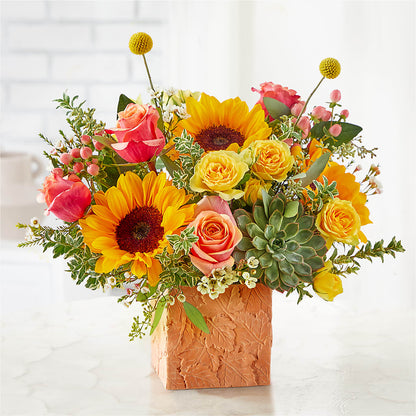 Sunflower Season Bouquet – ANITA'S FLOWERS AND ICE CREAM LLC, Passaic NJ