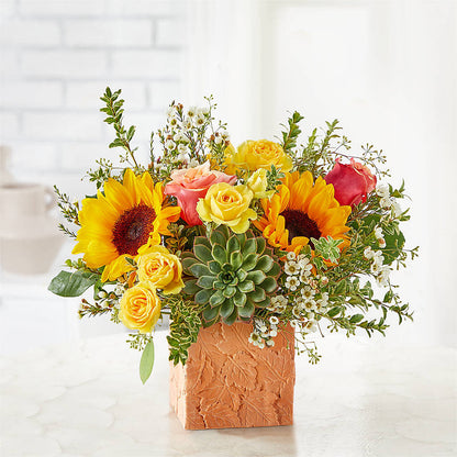 Sunflower Season Bouquet – ANITA'S FLOWERS AND ICE CREAM LLC, Passaic NJ