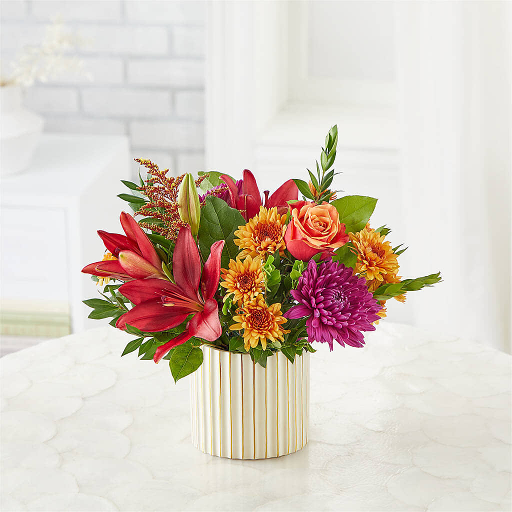 Burgundy Landscape Bouquet – ANITA'S FLOWERS AND ICE CREAM LLC, Passaic NJ