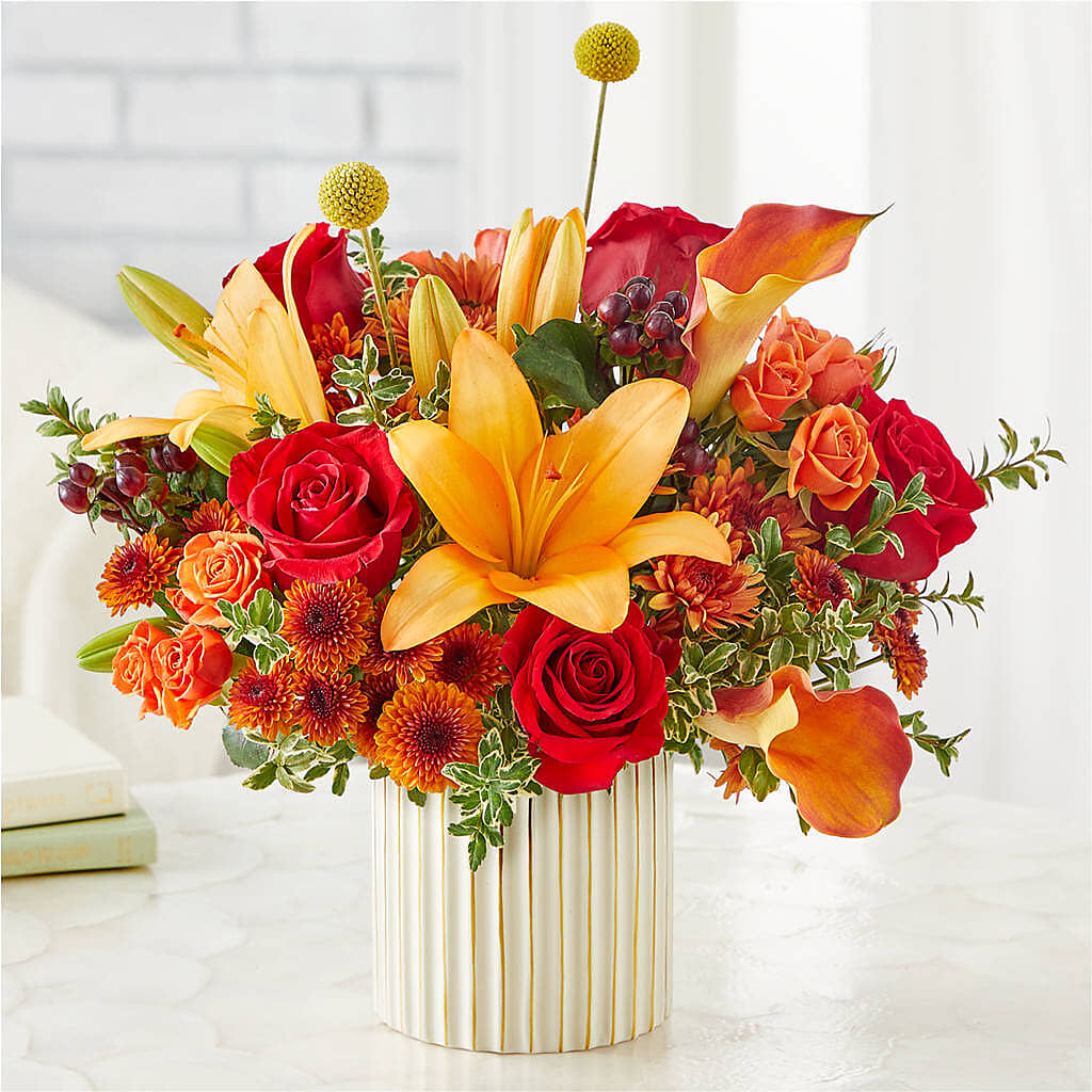 Scarlet Skies Bouquet – ANITA'S FLOWERS AND ICE CREAM LLC, Passaic NJ