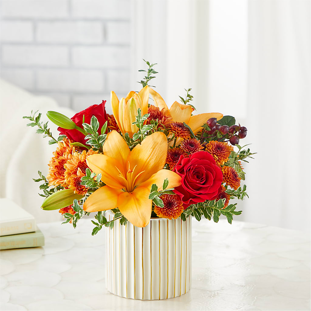 Scarlet Skies Bouquet – ANITA'S FLOWERS AND ICE CREAM LLC, Passaic NJ