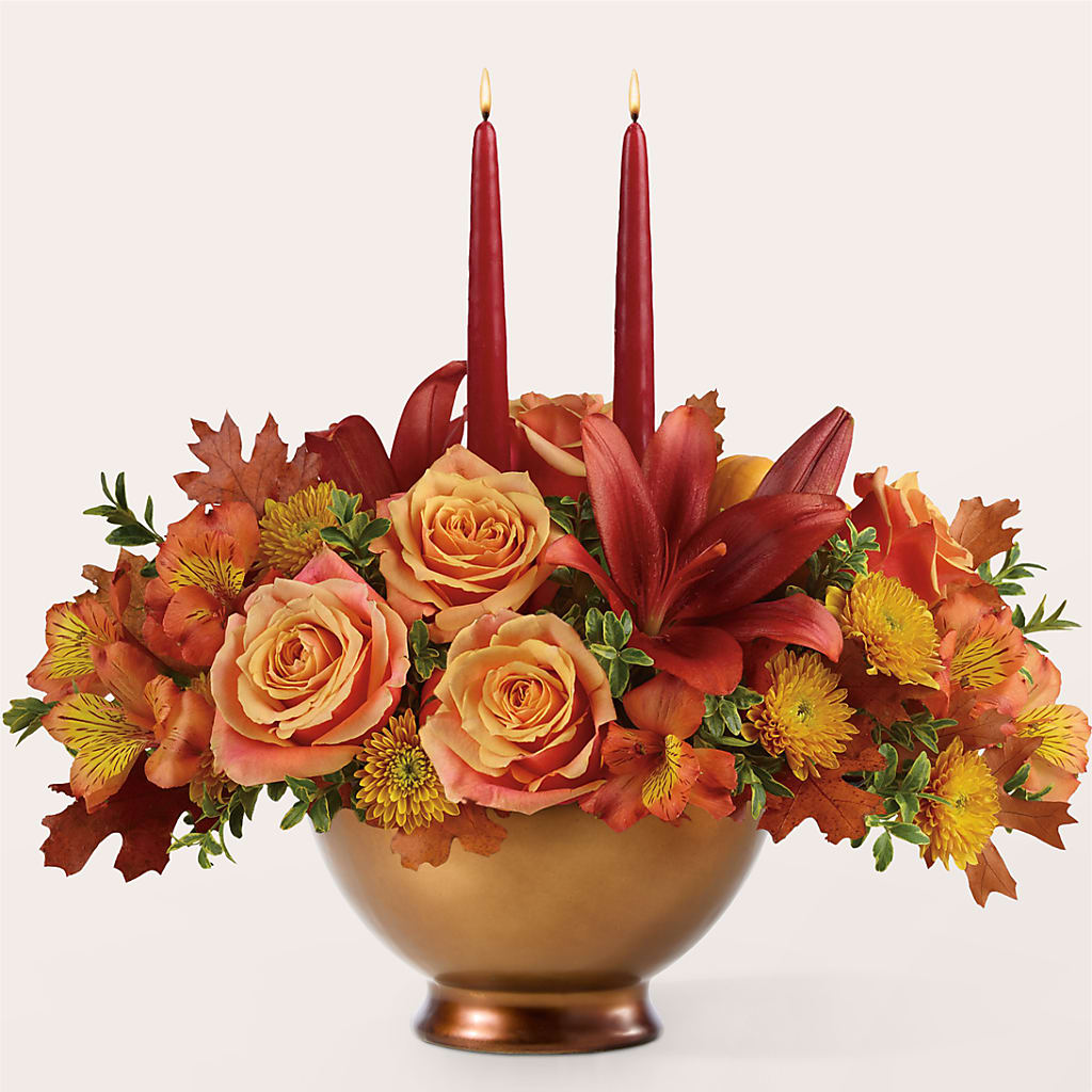 Harvest Table Centerpiece – ANITA'S FLOWERS AND ICE CREAM LLC, Passaic NJ