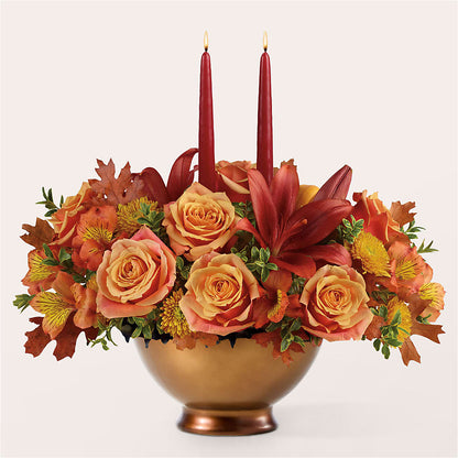 Harvest Table Centerpiece – ANITA'S FLOWERS AND ICE CREAM LLC, Passaic NJ