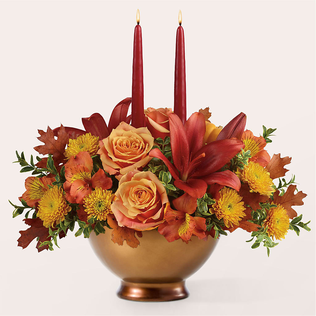 Harvest Table Centerpiece – ANITA'S FLOWERS AND ICE CREAM LLC, Passaic NJ