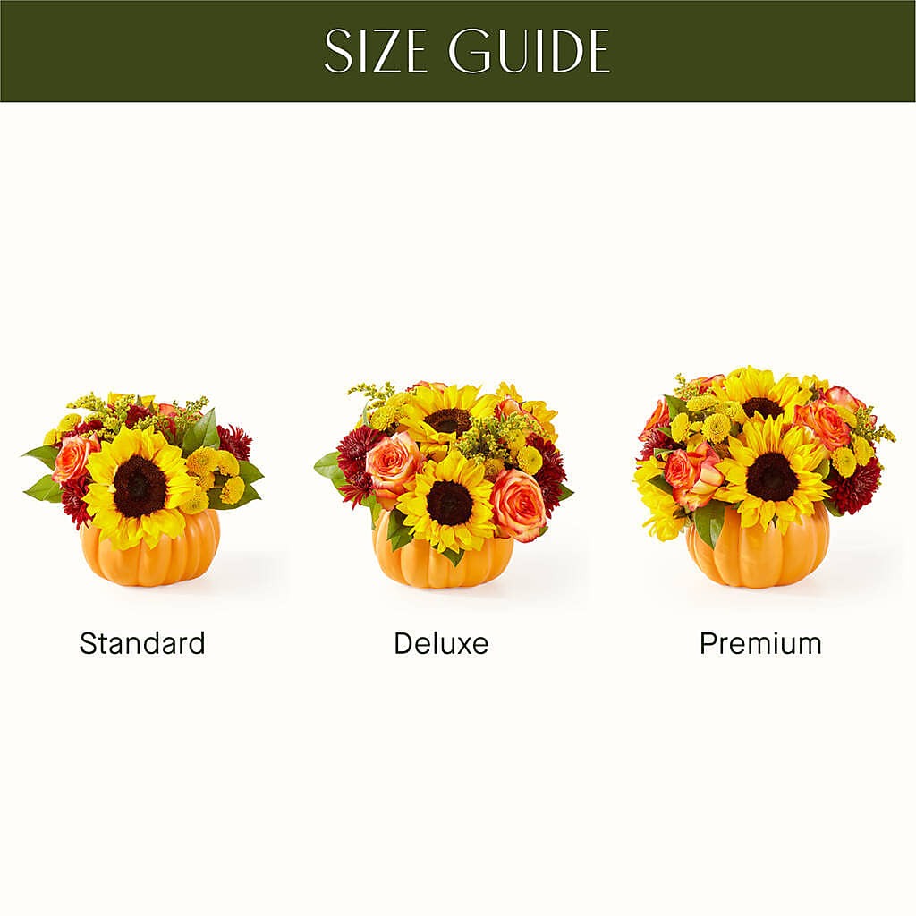Golden Gourd Pumpkin Bouquet – ANITA'S FLOWERS AND ICE CREAM LLC, Passaic NJ