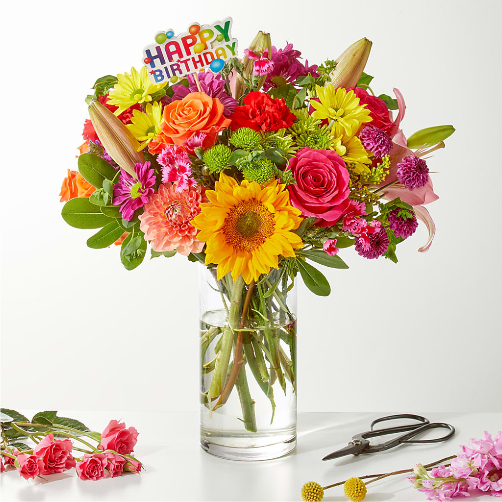 Cue the Confetti - A Florist Original – ANITA'S FLOWERS AND ICE CREAM LLC, Passaic NJ