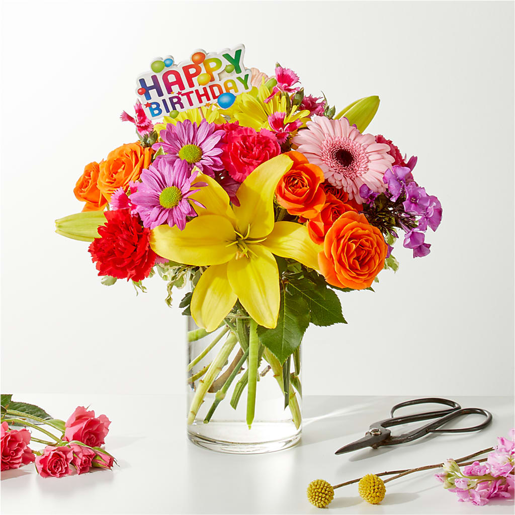 Cue the Confetti - A Florist Original – ANITA'S FLOWERS AND ICE CREAM LLC, Passaic NJ